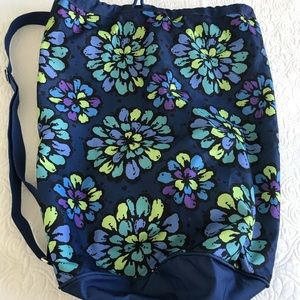 Vera Bradley Indigo Pop Large Ditty/Laundry Bag